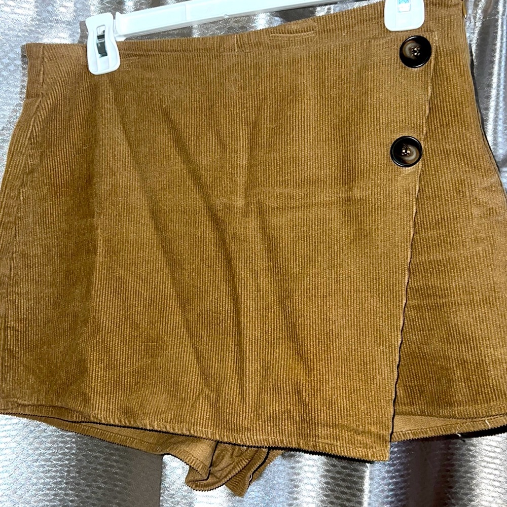 Corduroy skort medium